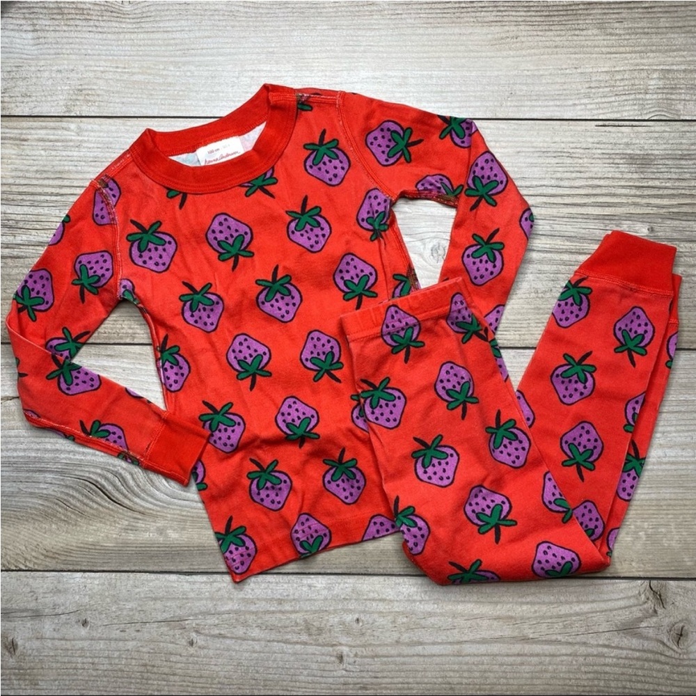 🍓 Hanna Anderson Pajamas Sz 4 🍓